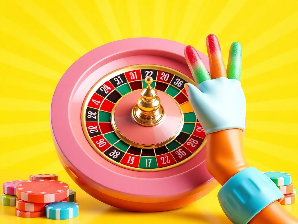 Live-ruletti ja pelimerkit Pelikioskin väreissä